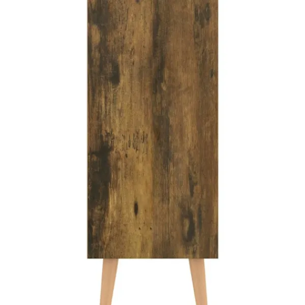vidaXL Sideboards>Skänk rökfärgad ek 90x30x72 cm konstruerat trä