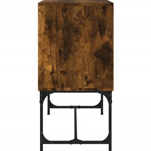 vidaXL Sideboards>Skänk rökfärgad ek 100x40x79,5 cm konstruerat trä