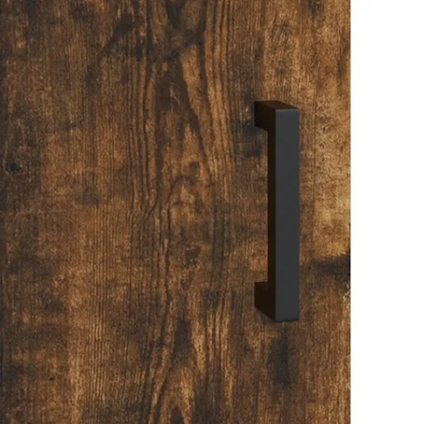 vidaXL Sideboards>Skänk rökfärgad ek 69,5x34x90 cm konstruerat trä