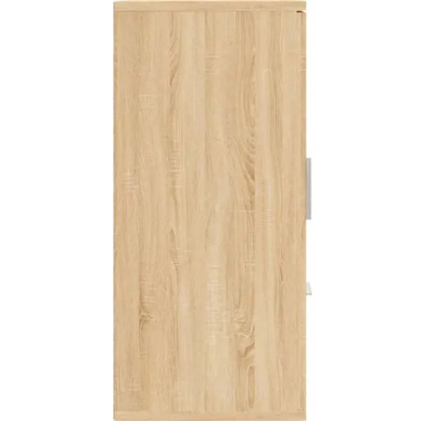 vidaXL Sideboards>Skänk sonoma-ek 91x29,5x65 cm konstruerat trä