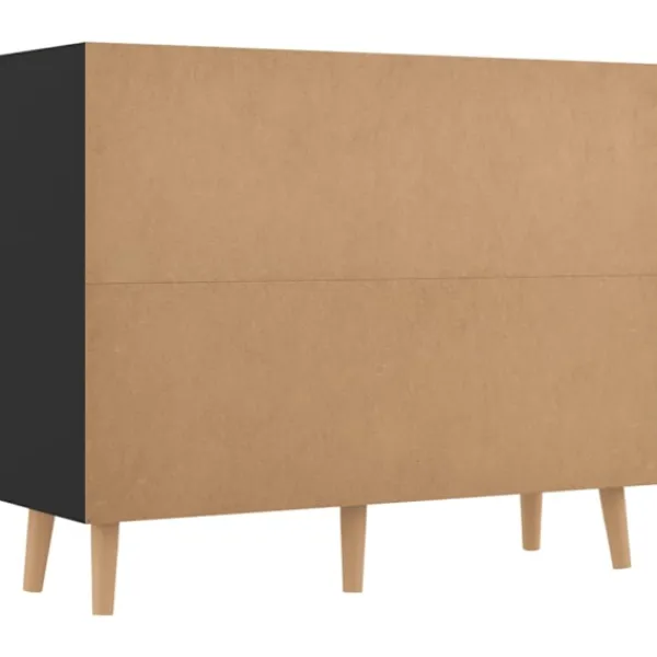 vidaXL Sideboards>Skänk högglans 90x30x72 cm konstruerat trä