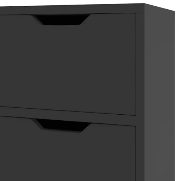 vidaXL Sideboards>Skänk högglans 90x30x72 cm konstruerat trä