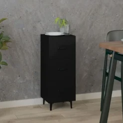 vidaXL Byråer>Skänk 34,5x34x90 cm konstruerat trä