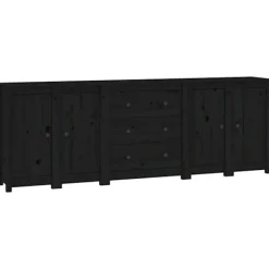 vidaXL Sideboards>Skänk 230x35x80 cm massiv furu