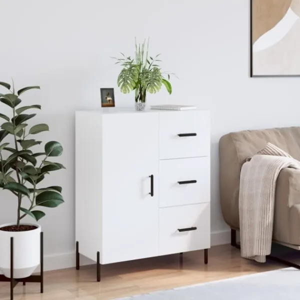 vidaXL Sideboards>Skänk högglans 69,5x34x90 cm konstruerat trä