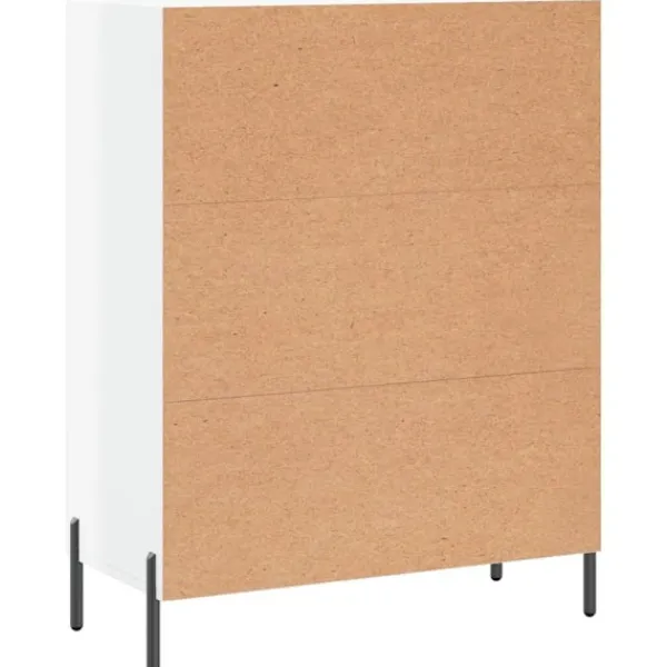 vidaXL Sideboards>Skänk högglans 69,5x34x90 cm konstruerat trä