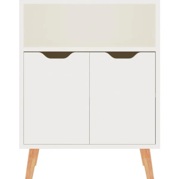 vidaXL Skåp>Skänk högglans 60x30x72 cm konstruerat trä