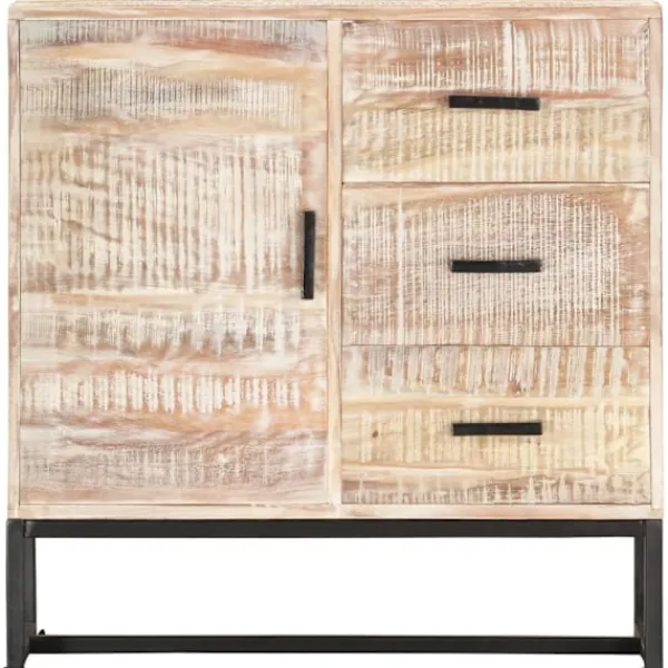 vidaXL Sideboards>Skänk 73x30x75 cm massivt akaciaträ