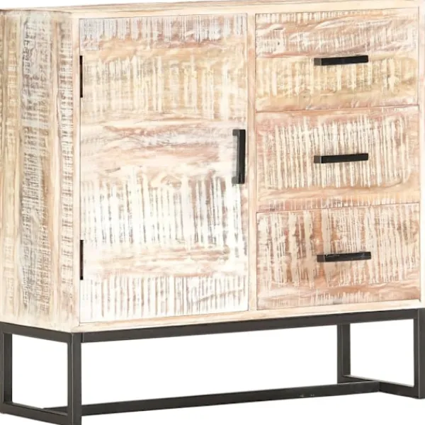 vidaXL Sideboards>Skänk 73x30x75 cm massivt akaciaträ