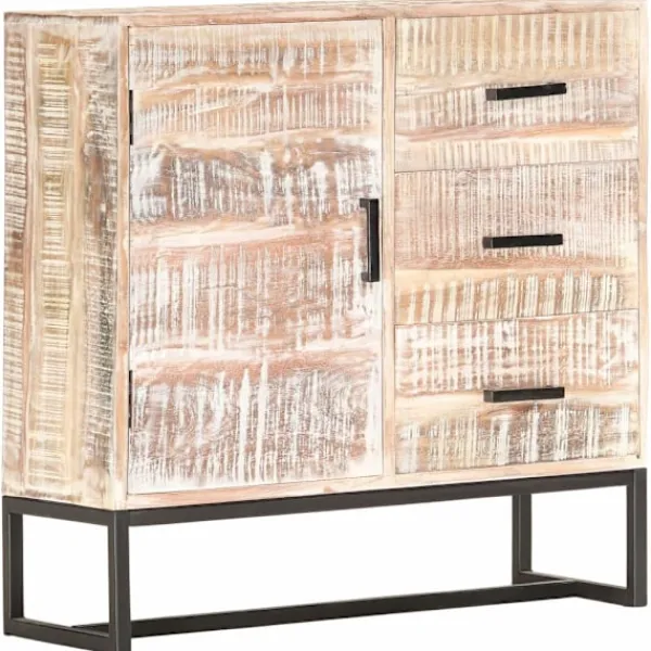 vidaXL Sideboards>Skänk 73x30x75 cm massivt akaciaträ
