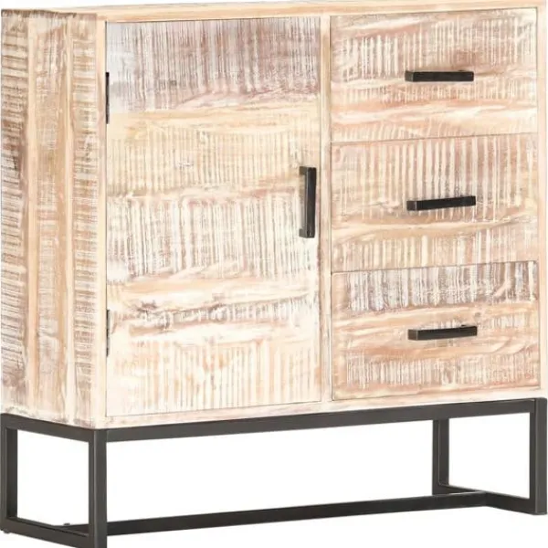 vidaXL Sideboards>Skänk 73x30x75 cm massivt akaciaträ