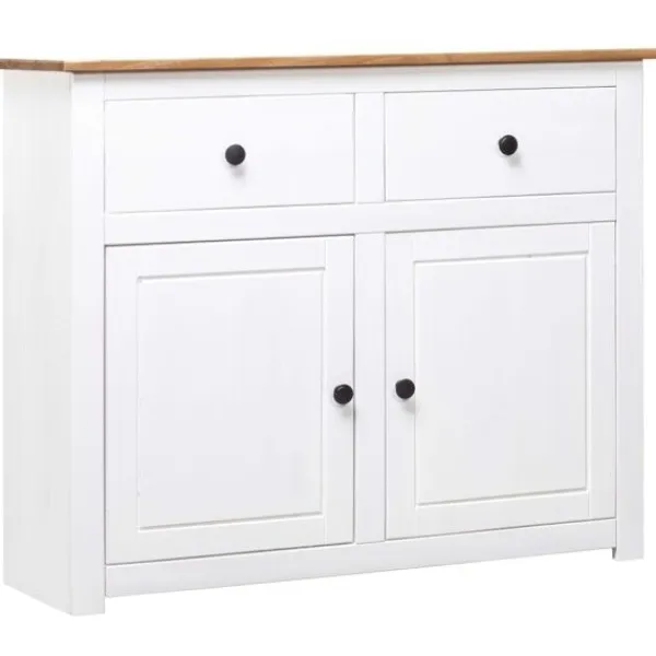 vidaXL Sideboards>Skänk 93x40x80 cm massiv furu panama