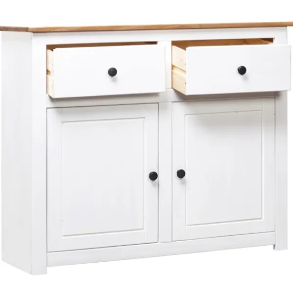 vidaXL Sideboards>Skänk 93x40x80 cm massiv furu panama