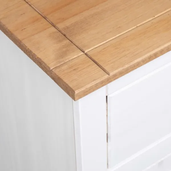 vidaXL Sideboards>Skänk 135x40x80 cm massiv furu panama