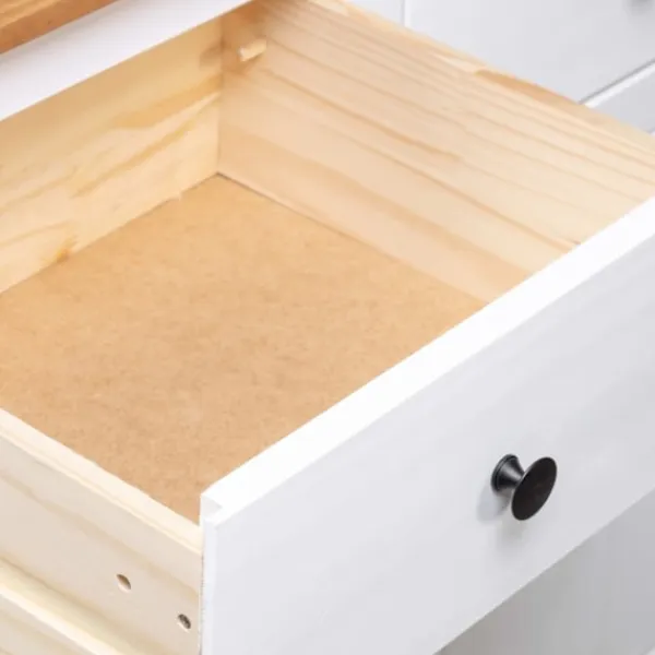 vidaXL Sideboards>Skänk 135x40x80 cm massiv furu panama