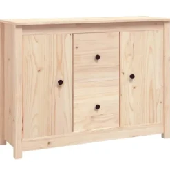 vidaXL Sideboards>Skänk 100x35x74 cm massiv furu