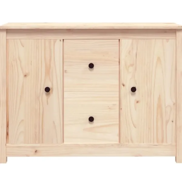 vidaXL Sideboards>Skänk 100x35x74 cm massiv furu