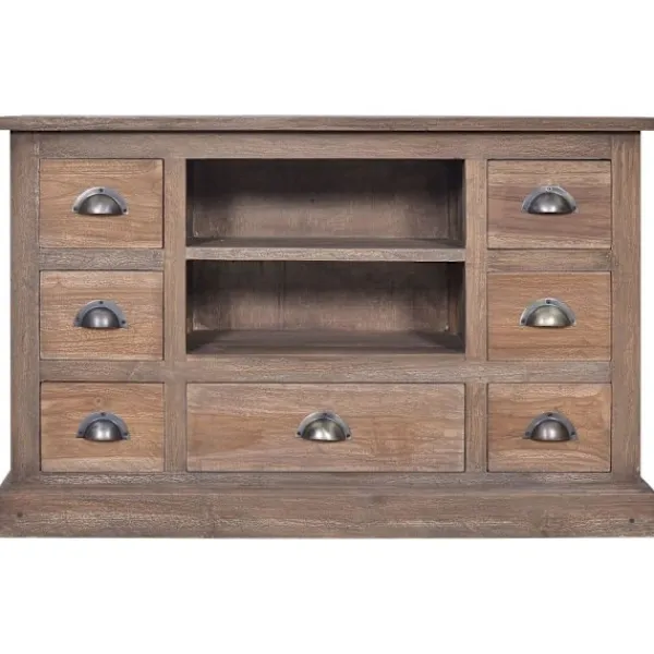vidaXL Sideboards>Skänk 90x30x58 cm massiv teak