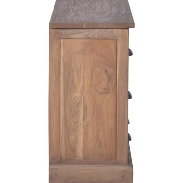 vidaXL Sideboards>Skänk 90x30x58 cm massiv teak
