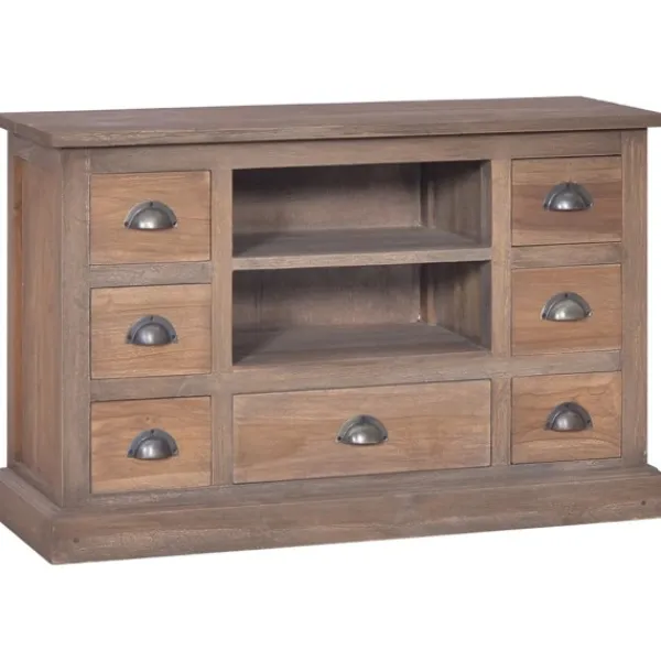 vidaXL Sideboards>Skänk 90x30x58 cm massiv teak