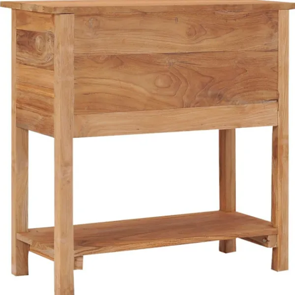 vidaXL Sideboards>Skänk 78x35x80 cm massiv teak