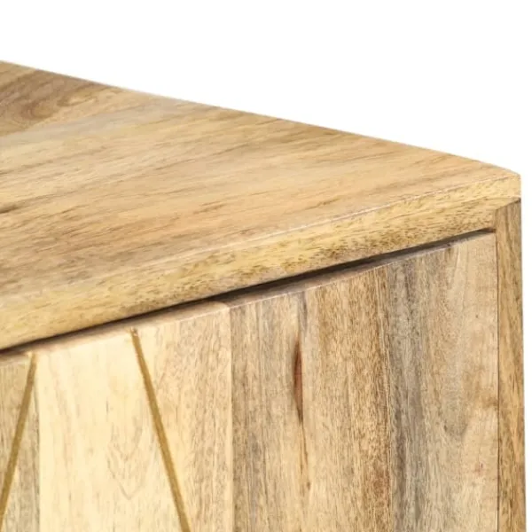 vidaXL Sideboards>Skänk 118x30x75 cm massivt mangoträ