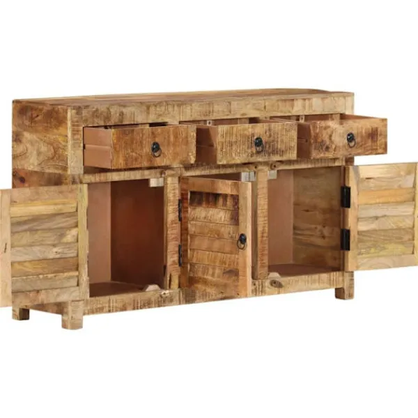 vidaXL Sideboards>Skänk 110x30x65 cm massivt mangoträ