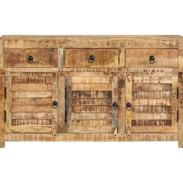 vidaXL Sideboards>Skänk 110x30x65 cm massivt mangoträ