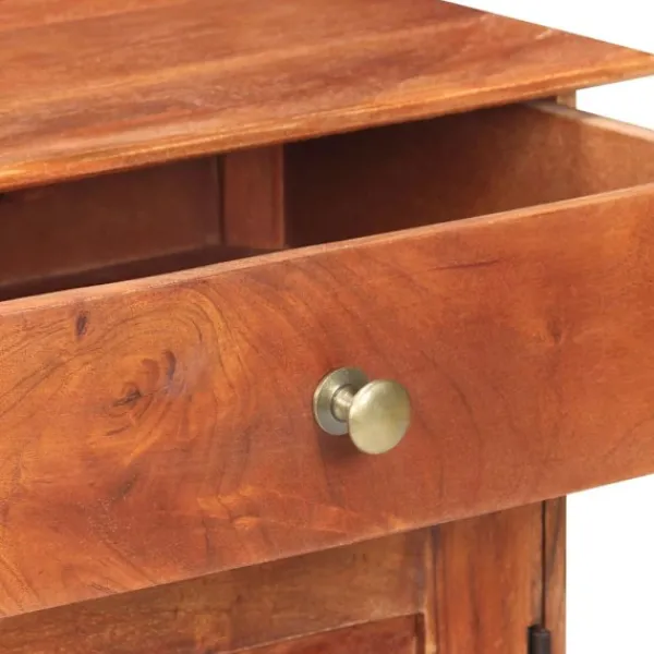 vidaXL Sideboards>Skänk 135x35x75 cm massivt akaciaträ