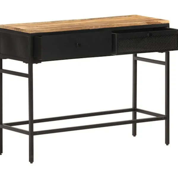 vidaXL Sideboards>Skänk 100x35x77 cm massivt grovt mangoträ