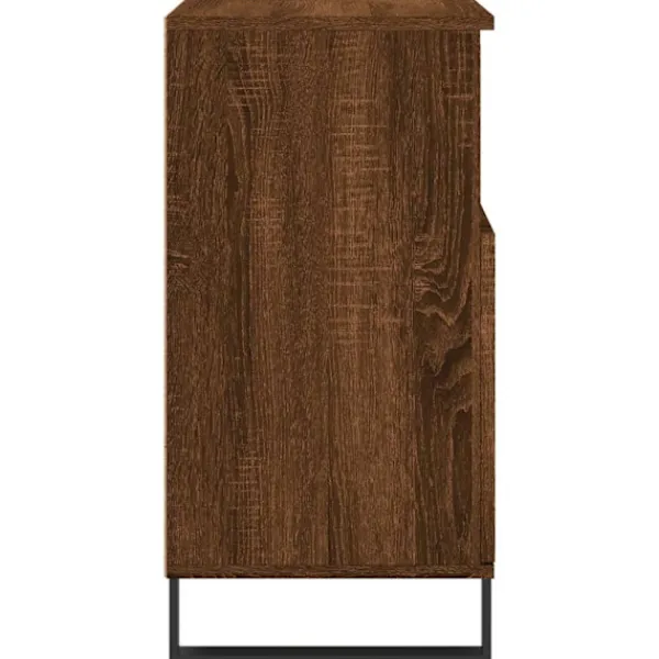 vidaXL Sideboards>Skänkar 3 st ek konstruerat trä