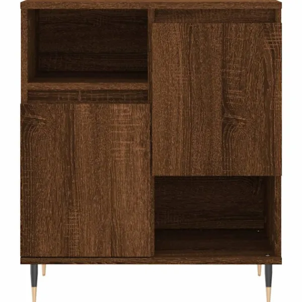 vidaXL Sideboards>Skänkar 3 st ek konstruerat trä