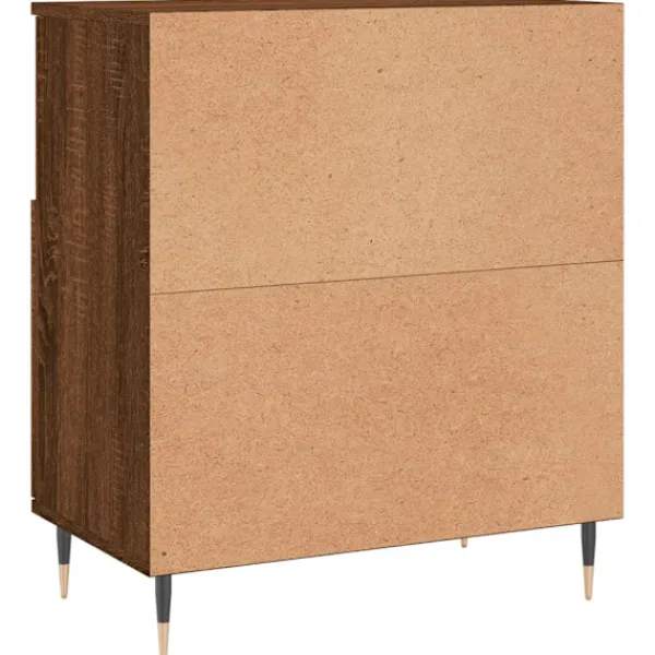 vidaXL Sideboards>Skänkar 3 st ek konstruerat trä