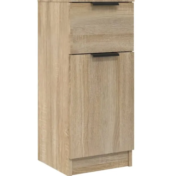 vidaXL Sideboards>Skänkar 2 st sonoma-ek 30x30x70 cm konstruerat trä