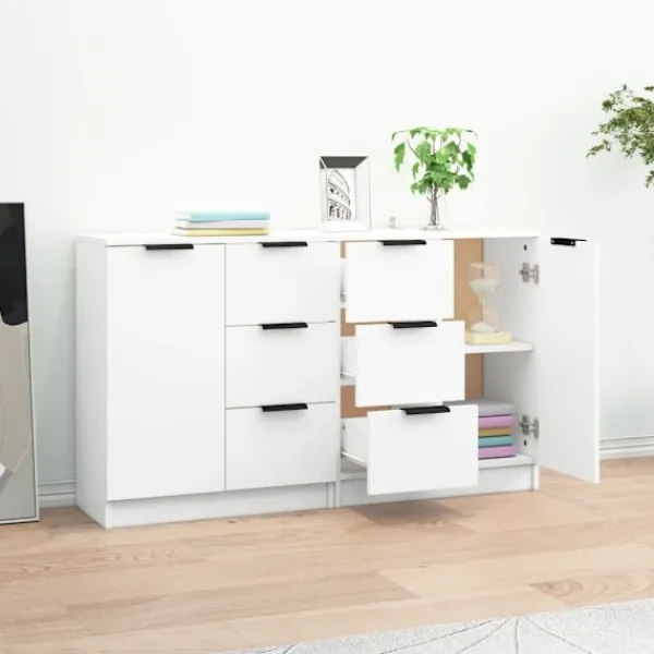 vidaXL Sideboards>Skänkar 2 st 60x30x70 cm konstruerat trä