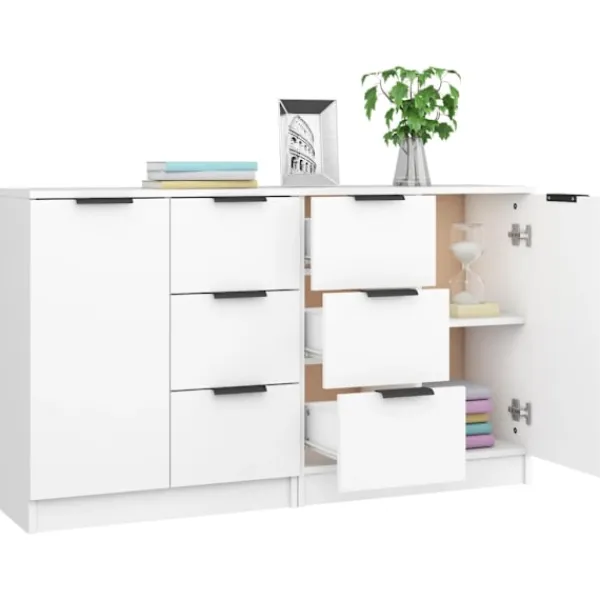 vidaXL Sideboards>Skänkar 2 st 60x30x70 cm konstruerat trä