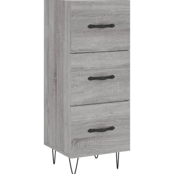 vidaXL Byråer>Skåp sonoma 34,5x34x90 cm konstruerat trä