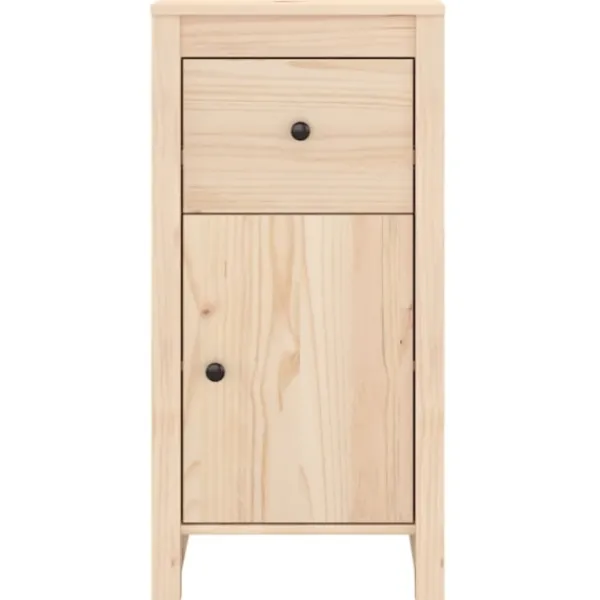 vidaXL Skåp>Skåp 40x35x80 cm massiv furu