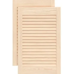 vidaXL Skåp>Skåpluckor lamelldesign 2 st 61,5x39,4 cm massiv furu