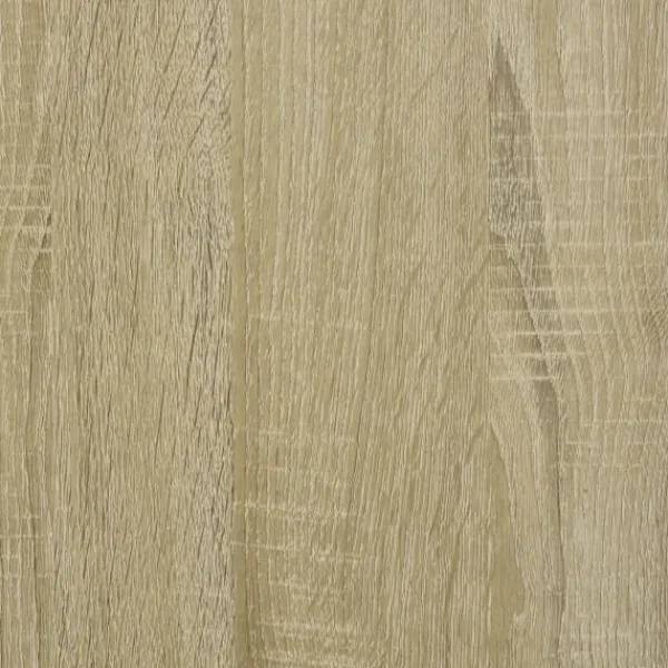 vidaXL Kontorsmöbler>Skrivbord med hyllor sonoma-ek 102x45x148 cm konstruerat trä