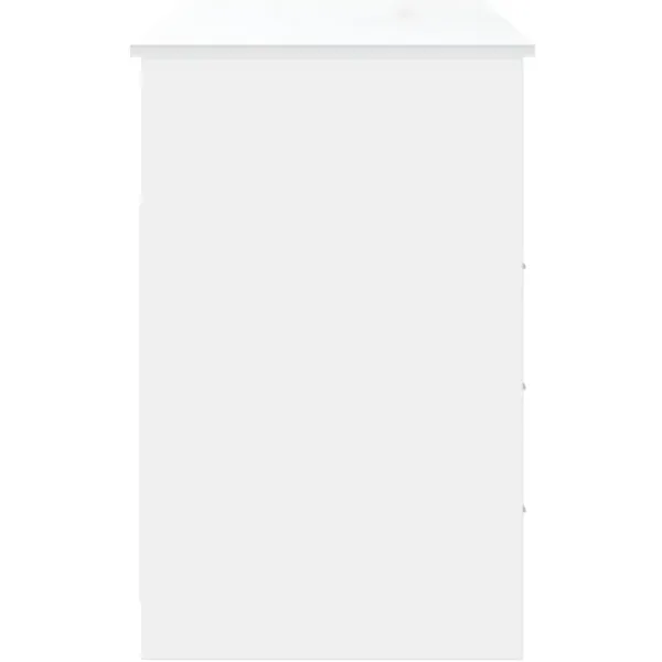 vidaXL Kontorsmöbler>Skrivbord med lådor 102x50x76 cm konstruerat trä