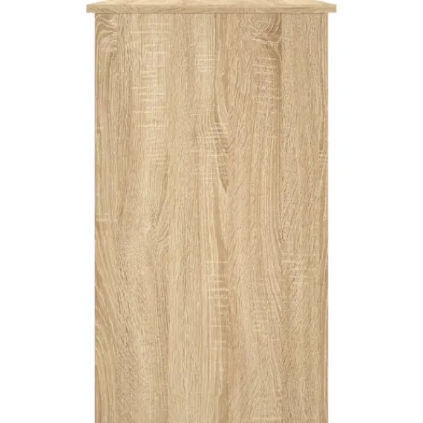 vidaXL Kontorsmöbler>Skrivbord sonoma-ek 90x45x76 cm konstruerat trä