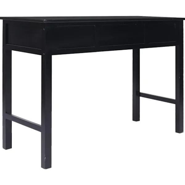 vidaXL Kontorsmöbler>Skrivbord 108x45x76 cm massivt kejsarträ