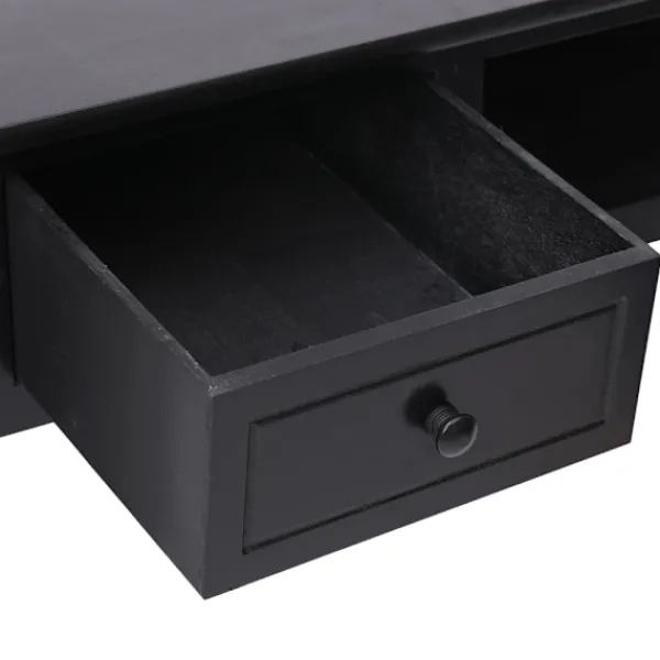 vidaXL Kontorsmöbler>Skrivbord 108x45x76 cm massivt kejsarträ