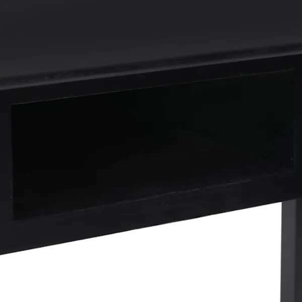 vidaXL Kontorsmöbler>Skrivbord 108x45x76 cm massivt kejsarträ