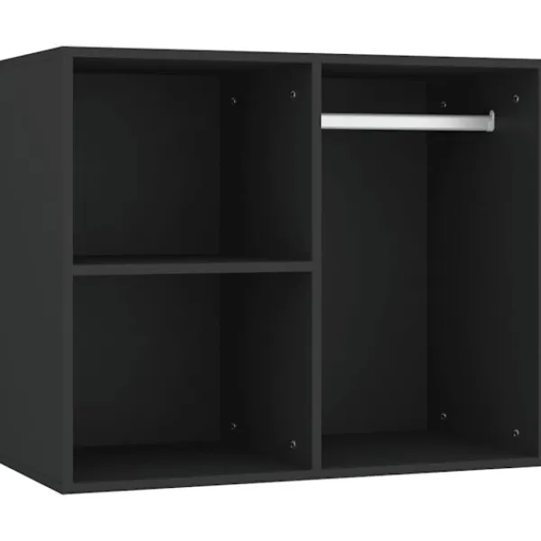 vidaXL Sminkbord>Sminkbord LED med skåp konstruerat trä Blå