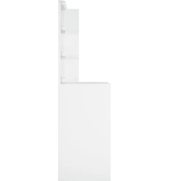 vidaXL Sminkbord>Sminkbord med LED 60x40x140 cm
