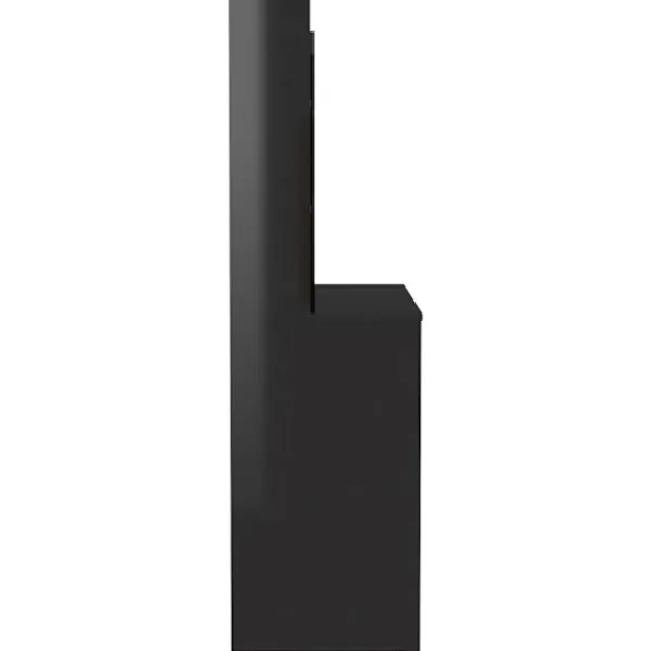 vidaXL Sminkbord>Sminkbord med LED-belysning 100x40x135 cm MDF glänsande