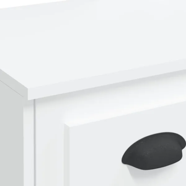 vidaXL Sminkbord>Sminkbord med LED-lampor 90x42x132,5 cm