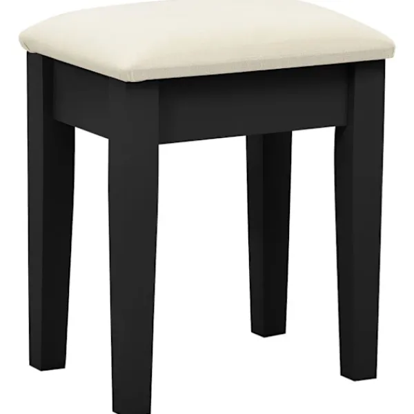 vidaXL Sminkbord>Sminkbord med pall 65x36x128 cm kejsarträ MDF